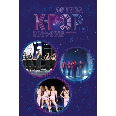 Salomé Billon K-Pop : Agenda 2024-2025 - Publicité Salomé Billon K-Pop : Agenda 2024-2025 - Publicité