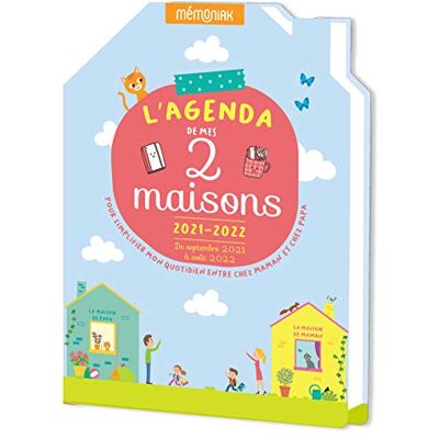 Editions 365 L'Agenda De Mes 2 Maisons, De Septembre 2021 À Août 2022 : Pour Simplifier Mon Quotidien Entre Chez Maman Et Chez Papa - Publicité Editions 365 L'Agenda De Mes 2 Maisons, De Septembre 2021 À Août 2022 : Pour Simplifier Mon Quotidien Entre Chez Maman Et Chez Papa - Publicité