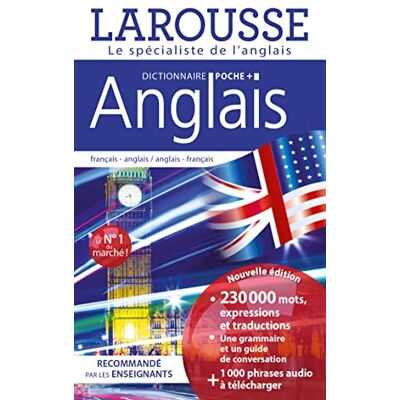 Larousse Anglais : Dictionnaire Poche + : Français-Anglais, Anglais-Français - Publicité Larousse Anglais : Dictionnaire Poche + : Français-Anglais, Anglais-Français - Publicité