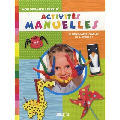 Ballon Mon Premier Livre D'Activités Manuelles - Publicité Ballon Mon Premier Livre D'Activités Manuelles - Publicité
