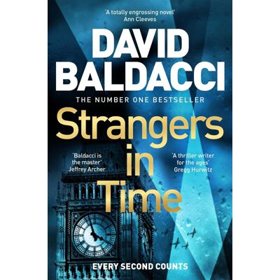 David Baldacci Strangers In Time - Publicité David Baldacci Strangers In Time - Publicité