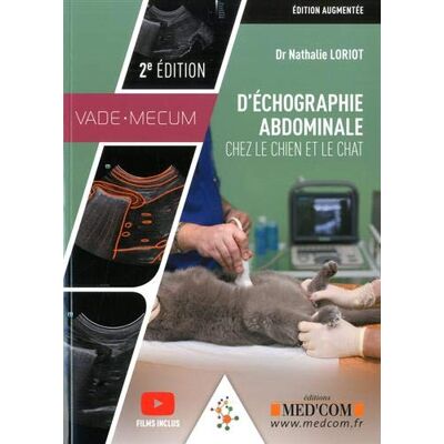 Vade-Mecum D'Échographie Abdominale Chez Le Chien Et Le Chat - Publicité Vade-Mecum D'Échographie Abdominale Chez Le Chien Et Le Chat - Publicité