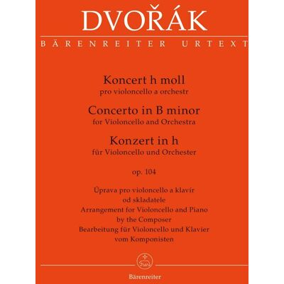 Dvorak Konzert In H Für Violoncello Und Orchester Op. 104: Klavierauszug Vom Komponisten - Publicité Dvorak Konzert In H Für Violoncello Und Orchester Op. 104: Klavierauszug Vom Komponisten - Publicité