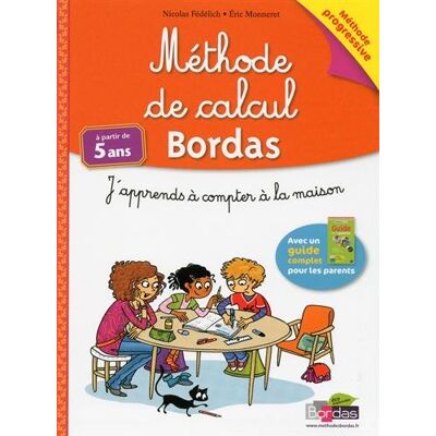 Nicolas Fédélich Méthode De Calcul Bordas : J'Apprends À Compter À La Maison - Publicité Nicolas Fédélich Méthode De Calcul Bordas : J'Apprends À Compter À La Maison - Publicité