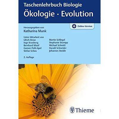 Taschenlehrbuch Biologie: Ökologie, Evolution - Publicité Taschenlehrbuch Biologie: Ökologie, Evolution - Publicité