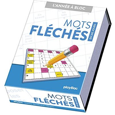 Play Bac Mots Fléchés : En 365 Jours - Publicité Play Bac Mots Fléchés : En 365 Jours - Publicité