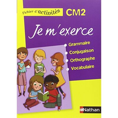 Brigitte Baudelot Je M'Exerce : Grammaire, Conjugaison, Orthographe, Vocabulaire, Cm2 : Fichier D'Activités - Publicité Brigitte Baudelot Je M'Exerce : Grammaire, Conjugaison, Orthographe, Vocabulaire, Cm2 : Fichier D'Activités - Publicité