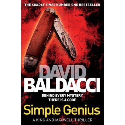 David Baldacci Simple Genius - Publicité David Baldacci Simple Genius - Publicité