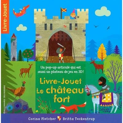 Corina Fletcher Le Château Fort : Livre-Jouet : Un Pop-Up Articulé Qui Est Aussi Un Plateau De Jeu En 3d ! - Publicité Corina Fletcher Le Château Fort : Livre-Jouet : Un Pop-Up Articulé Qui Est Aussi Un Plateau De Jeu En 3d ! - Publicité