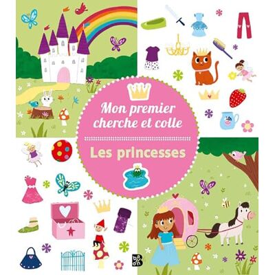 Ballon Mon Premier Cherche Et Colle : Les Princesses - Publicité Ballon Mon Premier Cherche Et Colle : Les Princesses - Publicité