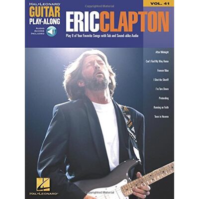 Various Guitar Play-Along Volume 41 Eric Clapton Tab Gtr Book/cd (Hal Leonard Guitar Method (Songbooks)) - Publicité Various Guitar Play-Along Volume 41 Eric Clapton Tab Gtr Book/cd (Hal Leonard Guitar Method (Songbooks)) - Publicité