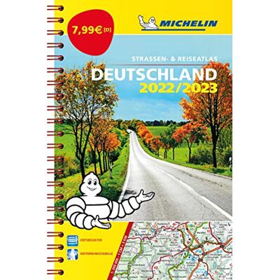 Michelin Kompaktatlas Deutschland 2022/2023 (Michelin Atlanten) - Publicité Michelin Kompaktatlas Deutschland 2022/2023 (Michelin Atlanten) - Publicité