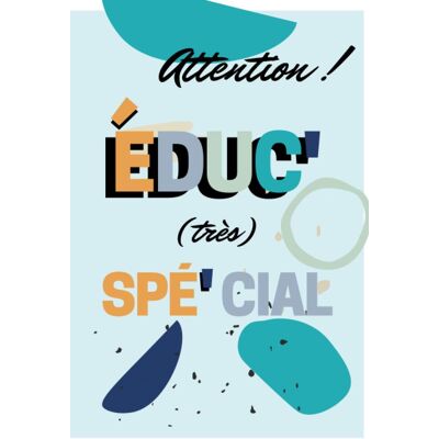 Attention ! Educ' (Très) Spé'Cial: Carnet De Notes 80p Pour Super Éducateur Spécialisé - Publicité Attention ! Educ' (Très) Spé'Cial: Carnet De Notes 80p Pour Super Éducateur Spécialisé - Publicité