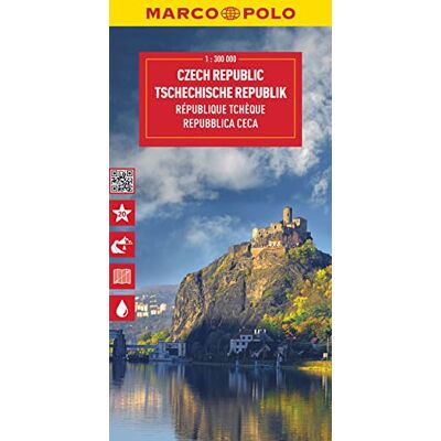 Marco Polo Reisekarte Tschechische Republik 1:350.000 - Publicité Marco Polo Reisekarte Tschechische Republik 1:350.000 - Publicité