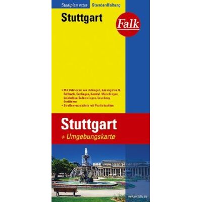 Collectif Falk Stadtplan Extra Standardfaltung Stuttgart - Publicité Collectif Falk Stadtplan Extra Standardfaltung Stuttgart - Publicité