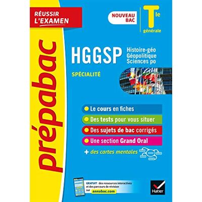 Collectif Hggsp Histoire Géo, Géopolitique, Sciences Politiques Spécialité Terminale Générale : Nouveau Bac - Publicité Collectif Hggsp Histoire Géo, Géopolitique, Sciences Politiques Spécialité Terminale Générale : Nouveau Bac - Publicité