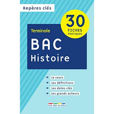 Collectif Bac Histoire : Terminale : 30 Fiches Pratiques - Publicité Collectif Bac Histoire : Terminale : 30 Fiches Pratiques - Publicité