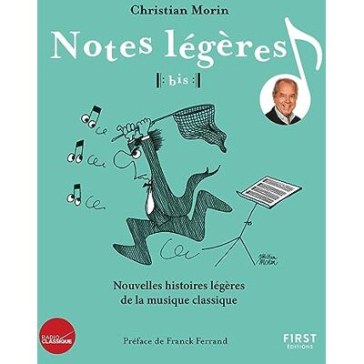 Christian Morin Notes Légères, Bis !. Nouvelles Histoires Légères De La Musique Classique - Publicité Christian Morin Notes Légères, Bis !. Nouvelles Histoires Légères De La Musique Classique - Publicité