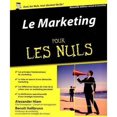 Alexander Hiam Le Marketing Pour Les Nuls - Publicité Alexander Hiam Le Marketing Pour Les Nuls - Publicité