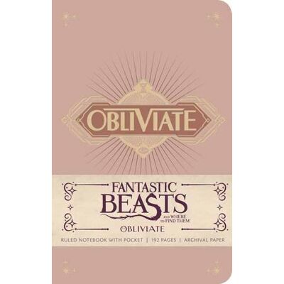 Insight Editions Fantastic Beasts And Where To Find Them: Obliviate Hardcover Ruled Notebook (Insights Journals) - Publicité Insight Editions Fantastic Beasts And Where To Find Them: Obliviate Hardcover Ruled Notebook (Insights Journals) - Publicité