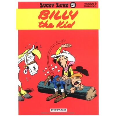 Morris Lucky Luke. Vol. 20. Billy The Kid - Publicité Morris Lucky Luke. Vol. 20. Billy The Kid - Publicité