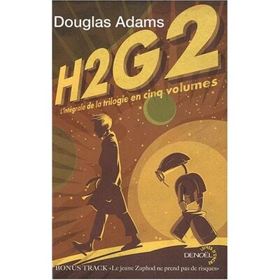 Douglas Adams H2g2 : L'Intégrale De La Trilogie En 5 Volumes - Publicité Douglas Adams H2g2 : L'Intégrale De La Trilogie En 5 Volumes - Publicité
