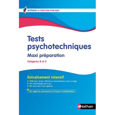 Elisabeth Simonin Tests Psychotechniques, Maxi Préparation : Catégories B Et C : Entraînement Intensif - Publicité Elisabeth Simonin Tests Psychotechniques, Maxi Préparation : Catégories B Et C : Entraînement Intensif - Publicité