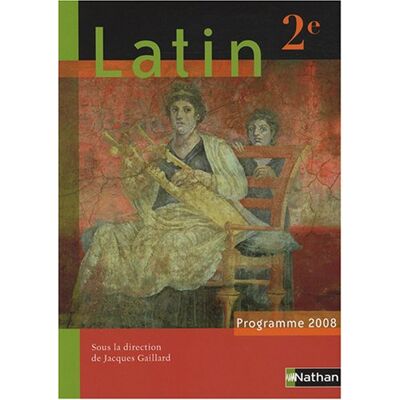 Jacques Gaillard Latin, 2e : Programme 2008 - Publicité Jacques Gaillard Latin, 2e : Programme 2008 - Publicité