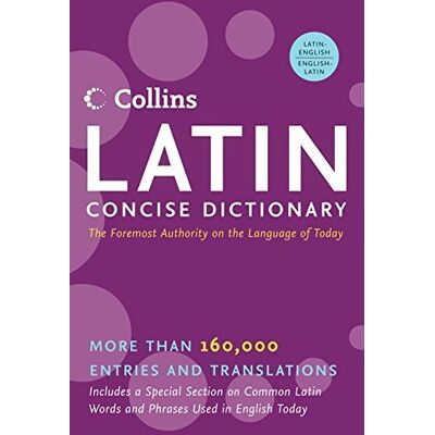 HarperCollins Publishers Collins Latin Concise Dictionary (Collins Language) - Publicité HarperCollins Publishers Collins Latin Concise Dictionary (Collins Language) - Publicité