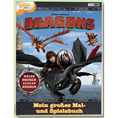 Panini Dragons: Mein Großes Mal- Und Spielebuch - Publicité Panini Dragons: Mein Großes Mal- Und Spielebuch - Publicité