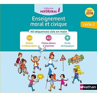 Collectif Enseignement Moral Et Civique - Cycle 2 - Ressources Et Activités Numériques - Clé Usb 2019 - Publicité Collectif Enseignement Moral Et Civique - Cycle 2 - Ressources Et Activités Numériques - Clé Usb 2019 - Publicité