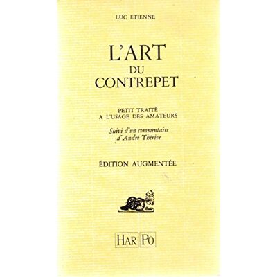 Luc Etienne L'Art Du Contrepet - Publicité Luc Etienne L'Art Du Contrepet - Publicité