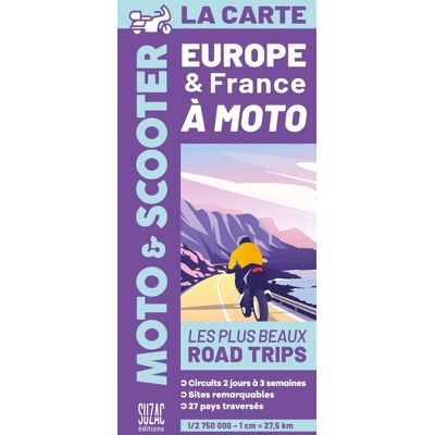 Collectif La Carte Moto & Scooter : Europe & France À Moto : Les Plus Beaux Road Trips - Publicité Collectif La Carte Moto & Scooter : Europe & France À Moto : Les Plus Beaux Road Trips - Publicité