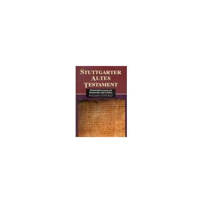 Stuttgarter Altes Testament. Einheitsübersetzung Mit Kommentar Und Lexikon - Publicité Stuttgarter Altes Testament. Einheitsübersetzung Mit Kommentar Und Lexikon - Publicité