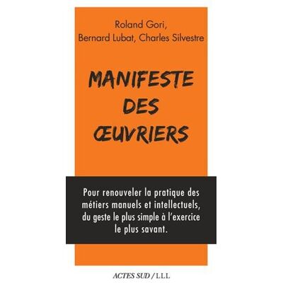 Manifeste Des Oeuvriers - Publicité Manifeste Des Oeuvriers - Publicité