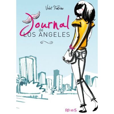 Violet Fontaine Journal De Los Angeles - Publicité Violet Fontaine Journal De Los Angeles - Publicité
