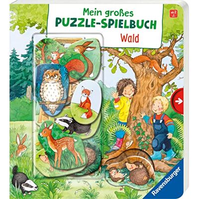Mila Rulff Mein Großes Puzzle-Spielbuch: Wald - Publicité Mila Rulff Mein Großes Puzzle-Spielbuch: Wald - Publicité