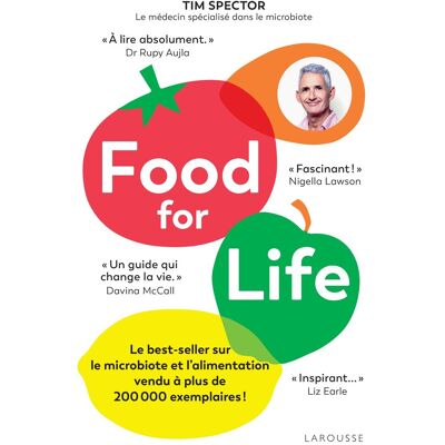 Tim Spector Food For Life - Publicité Tim Spector Food For Life - Publicité