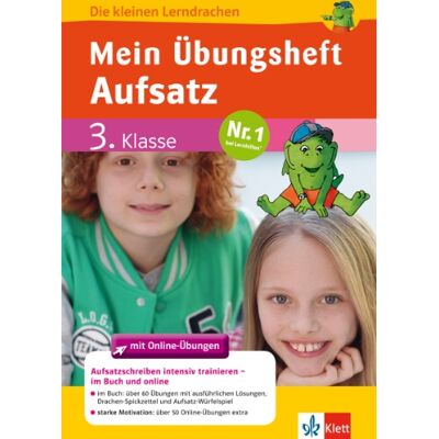 Ursula Lassert Die Kleinen Lerndrachen: Mein Übungsheft Aufsatz 3. Klasse, Mit Online-Übungen - Publicité Ursula Lassert Die Kleinen Lerndrachen: Mein Übungsheft Aufsatz 3. Klasse, Mit Online-Übungen - Publicité