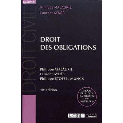 Droit Des Obligations - Publicité Droit Des Obligations - Publicité