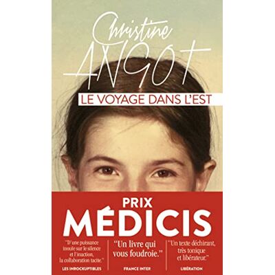 Christine Angot Le Voyage Dans L'Est - Publicité Christine Angot Le Voyage Dans L'Est - Publicité