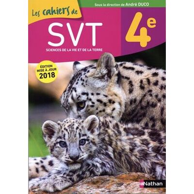 Collectif Les Cahiers De Svt 4e, Cycle 4 - Publicité Collectif Les Cahiers De Svt 4e, Cycle 4 - Publicité