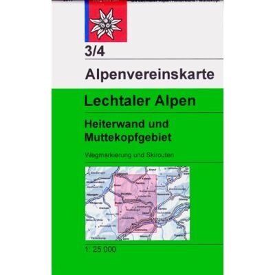 Collectif Lechtaler Alpen - Heiterwand: Topographische Karte 1:25.000, Wegmarkierungen Und Skirouten (Alpenvereinskarten) - Publicité Collectif Lechtaler Alpen - Heiterwand: Topographische Karte 1:25.000, Wegmarkierungen Und Skirouten (Alpenvereinskarten) - Publicité