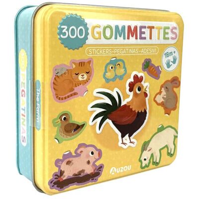 300 Gommettes La Ferme - Publicité 300 Gommettes La Ferme - Publicité