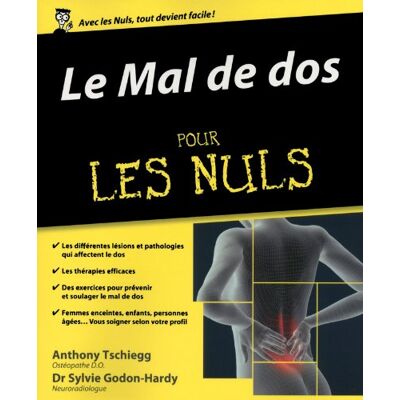 Anthony Tschiegg Le Mal De Dos Pour Les Nuls - Publicité Anthony Tschiegg Le Mal De Dos Pour Les Nuls - Publicité