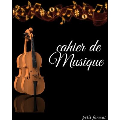 Cahier De Musique Petit Format: 17x22 48 Pages-Carnet De Partitions Avec Portées Musicales Pour Le Solfège Ou La Composition - Publicité Cahier De Musique Petit Format: 17x22 48 Pages-Carnet De Partitions Avec Portées Musicales Pour Le Solfège Ou La Composition - Publicité