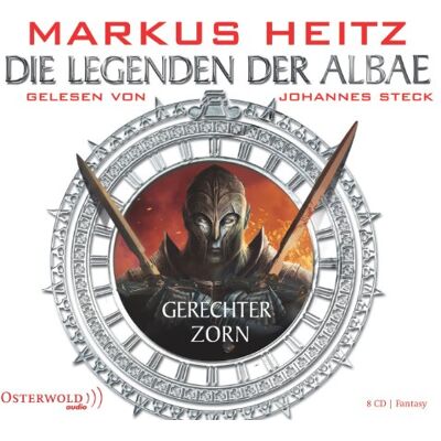 Markus Heitz Die Legenden Der Albae: Band 1 - Gerechter Zorn: 8 Cds - Publicité Markus Heitz Die Legenden Der Albae: Band 1 - Gerechter Zorn: 8 Cds - Publicité