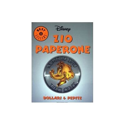 Walt Disney Zio Paperone. Dollari & Pepite - Publicité Walt Disney Zio Paperone. Dollari & Pepite - Publicité