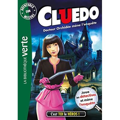 Cluedo. Docteur Orchidée Mène L'Enquête - Publicité Cluedo. Docteur Orchidée Mène L'Enquête - Publicité