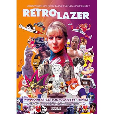 Collectif Rétro Lazer : Rétroviseur Sur Toute La Pop-Culture Du Xxe Siècle !, N° 8. Windjammers, Les Schtroumpfs 64, Trinita - Publicité Collectif Rétro Lazer : Rétroviseur Sur Toute La Pop-Culture Du Xxe Siècle !, N° 8. Windjammers, Les Schtroumpfs 64, Trinita - Publicité